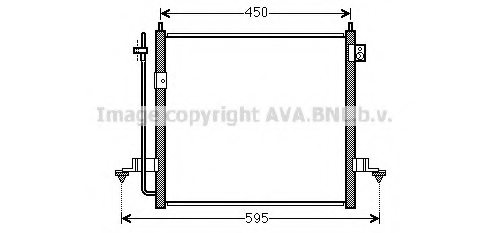 PRASCO MT5239 Condenser, air conditioning